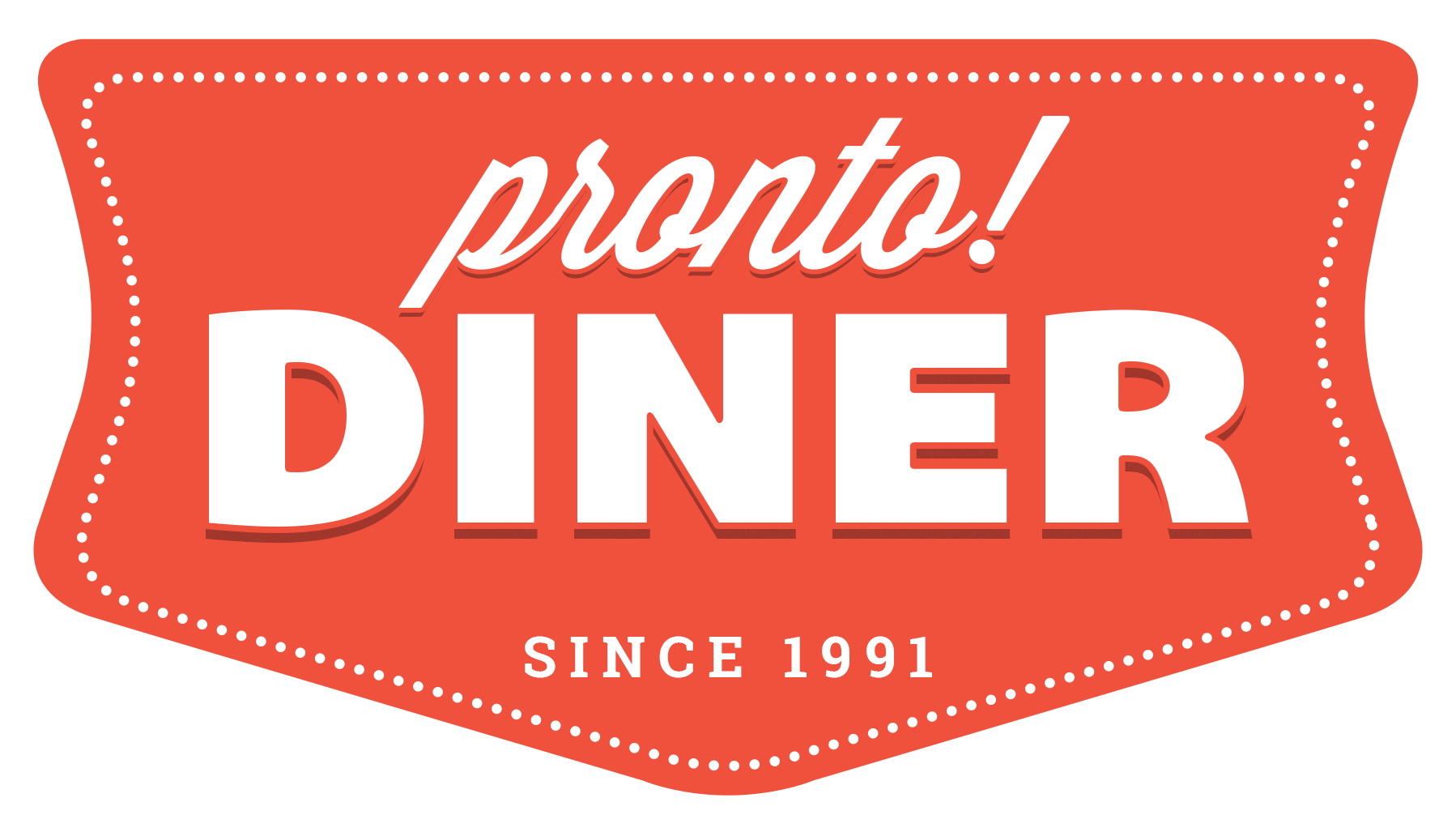 Pronto Diner Logo & Homepage Link