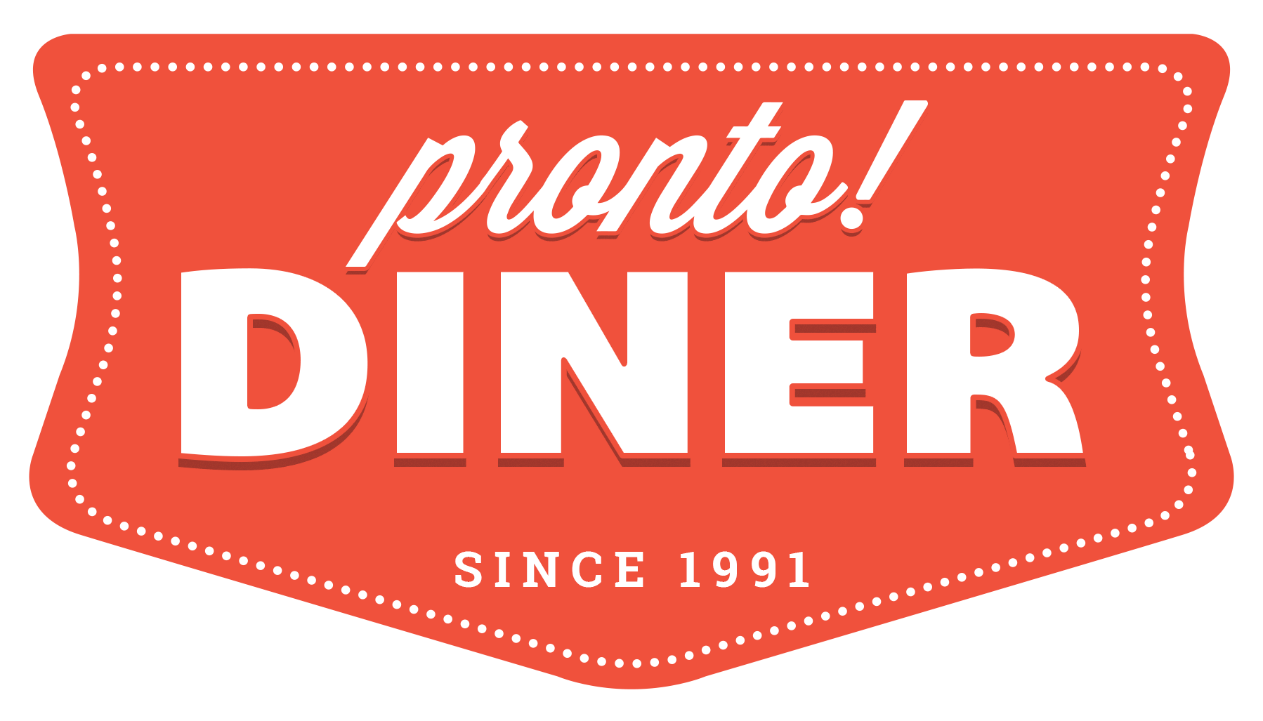 Pronto Diner Logo & Homepage Link